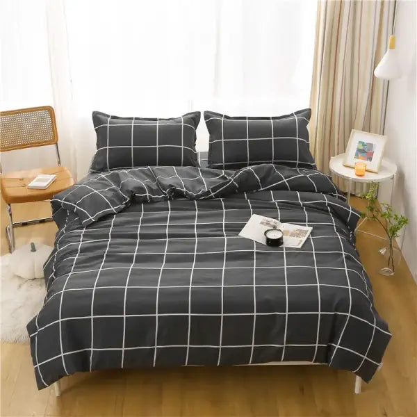 Minimalist Duvet Cover Comfortable and Lightweight Duvet Cover Suitable for All Skin Types Students in All Seasons