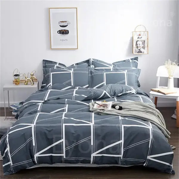 Minimalist Duvet Cover Comfortable and Lightweight Duvet Cover Suitable for All Skin Types Students in All Seasons