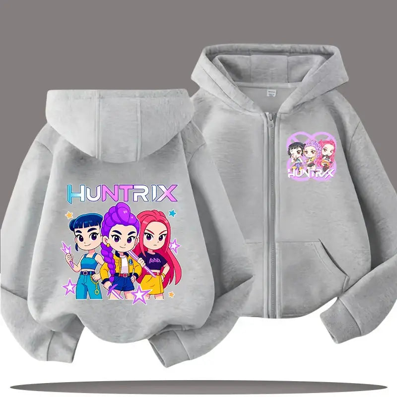 MINISO Unisex Hooded Print Jacket Type for All Ages - 14 / 160