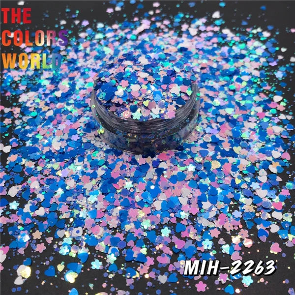 Mixed Nail Glitter for Women’s Fashion and Beauty Products - Himpall