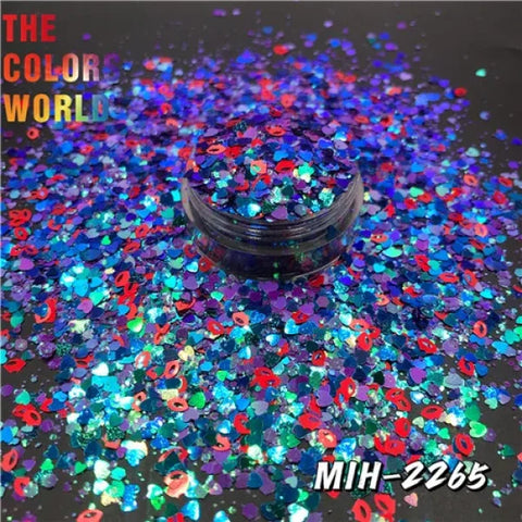 Mixed Nail Glitter for Women’s Fashion and Beauty Products - Himpall