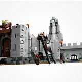 MOC 1368Pcs Block Lord Rings Figures Blocks The Battle Of Helms Deep Model Action Figure DIY Toys For Children