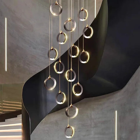 Modern LED Pendant Lights - Home Decor Chandeliers for Living & Dining Room