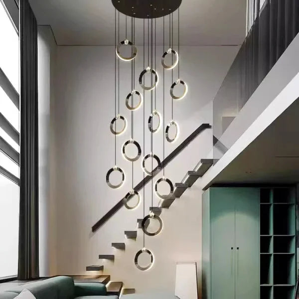 Modern LED Pendant Lights - Home Decor Chandeliers for Living & Dining Room