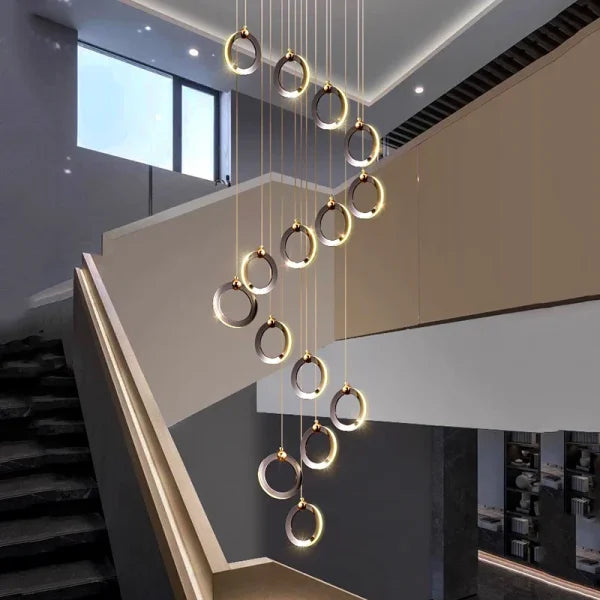 Modern LED Pendant Lights - Home Decor Chandeliers for Living & Dining Room