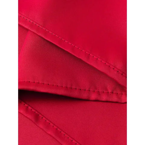 Modern Red Shading Curtain - Commercial Use for Hotels & Homes