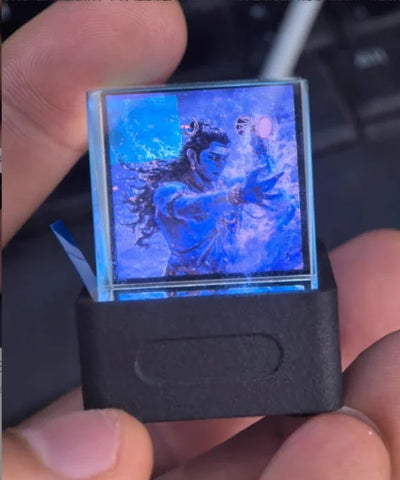 Portable music player with vibrant color screen, part of Modern Simplicity Function for global city weather and time display