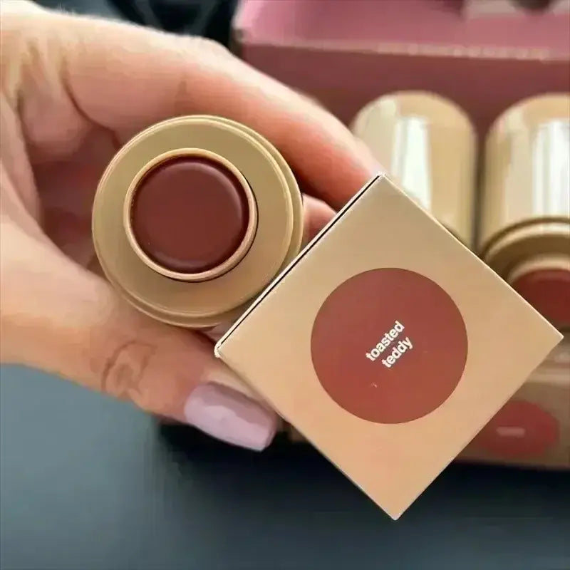Moisturizing lip oil gloss pink plumping exfoliation - toasted teddy / Bundle1 / China Mainland
