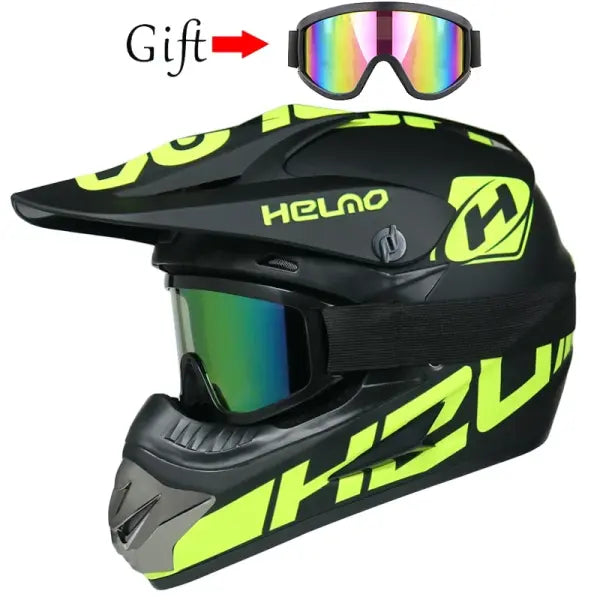 DOT Motocross Helmet ABS Kids Off-Road Downhill Safety