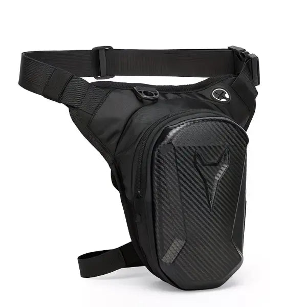 Waterproof Motorcycle Leg Bag EVA Crossbody Riding Gear - BJ706black