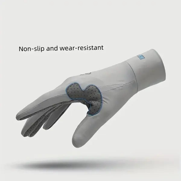 Ice riding gloves breathable nylon unisex summer fishing