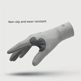 Ice riding gloves breathable nylon unisex summer fishing