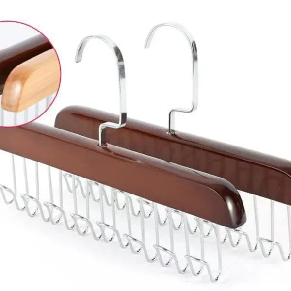 Multi-function Household Hook for Clothes Organization and Drying - Retro color