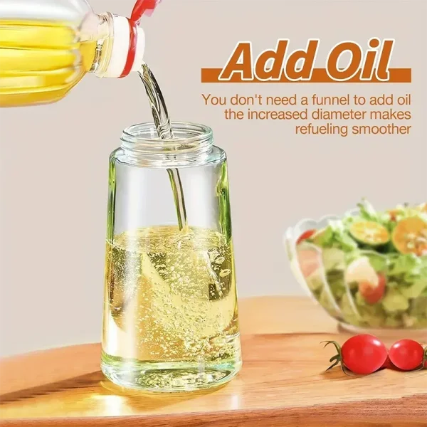 Multi-functional 2-in-1 Oil Spray Bottle for Kitchen Use 500ML - Himpall