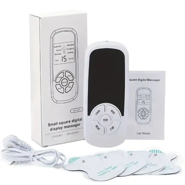 Multi-functional Pulse Electric Muscle Stimulator Back Body Massage Tens Acupuncture Meridian Physiotherapy Digital