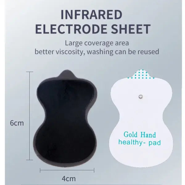 Multi-functional Pulse Electric Muscle Stimulator Back Body Massage Tens Acupuncture Meridian Physiotherapy Digital