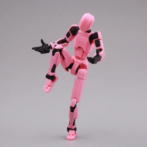 Multi-Jointed 3D Printed Shapeshift Robot 2.0 – 13 Movable Action Figures for Kids & Adults - Himpall