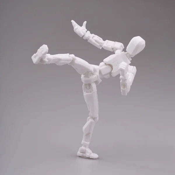 Multi-Jointed 3D Printed Shapeshift Robot 2.0 – 13 Movable Action Figures for Kids & Adults - Himpall