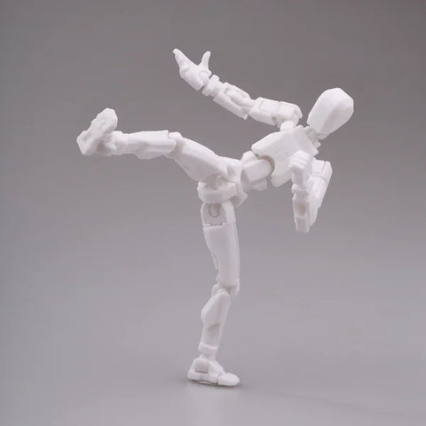 Multi-Jointed 3D Printed Shapeshift Robot 2.0 – 13 Movable Action Figures for Kids & Adults - Himpall