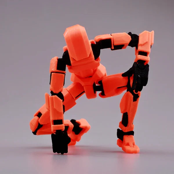 Multi-Jointed 3D Printed Shapeshift Robot 2.0 – 13 Movable Action Figures for Kids & Adults - Himpall