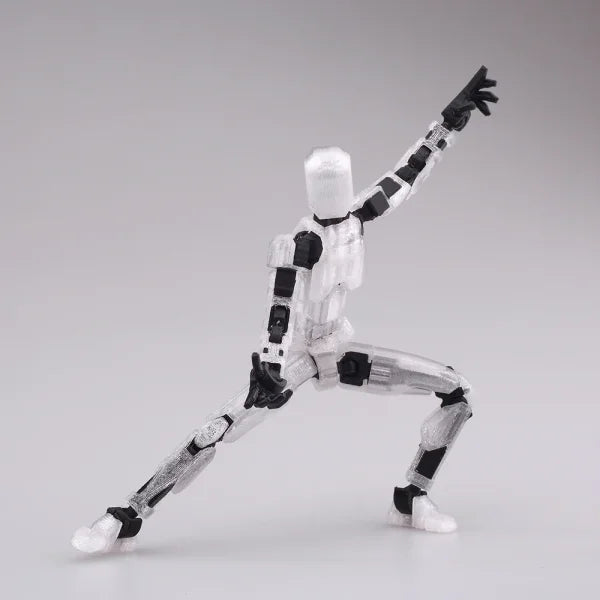 Multi-Jointed 3D Printed Shapeshift Robot 2.0 – 13 Movable Action Figures for Kids & Adults - Himpall