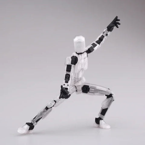 Multi-Jointed 3D Printed Shapeshift Robot 2.0 – 13 Movable Action Figures for Kids & Adults - Himpall
