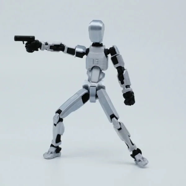 Multi-Jointed 3D Printed Shapeshift Robot 2.0 – 13 Movable Action Figures for Kids & Adults - Himpall