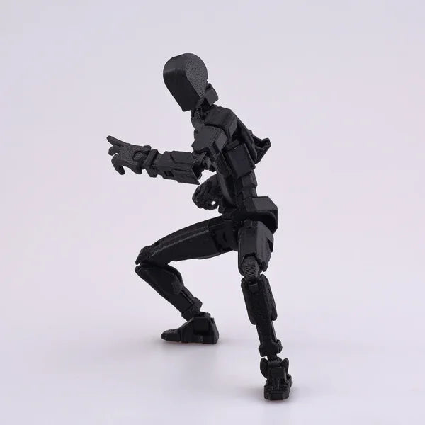 Multi-Jointed 3D Printed Shapeshift Robot 2.0 – 13 Movable Action Figures for Kids & Adults - Himpall
