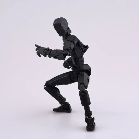 Multi-Jointed 3D Printed Shapeshift Robot 2.0 – 13 Movable Action Figures for Kids & Adults - Himpall