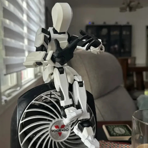 Multi-Jointed 3D Printed Shapeshift Robot 2.0 – 13 Movable Action Figures for Kids & Adults - Himpall