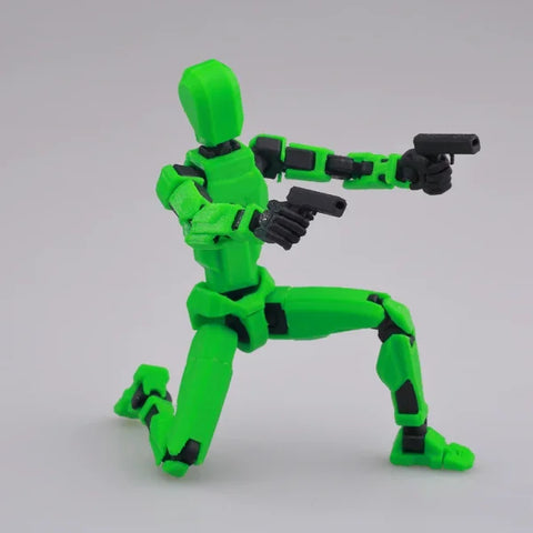 Multi-Jointed 3D Printed Shapeshift Robot 2.0 – 13 Movable Action Figures for Kids & Adults - Himpall