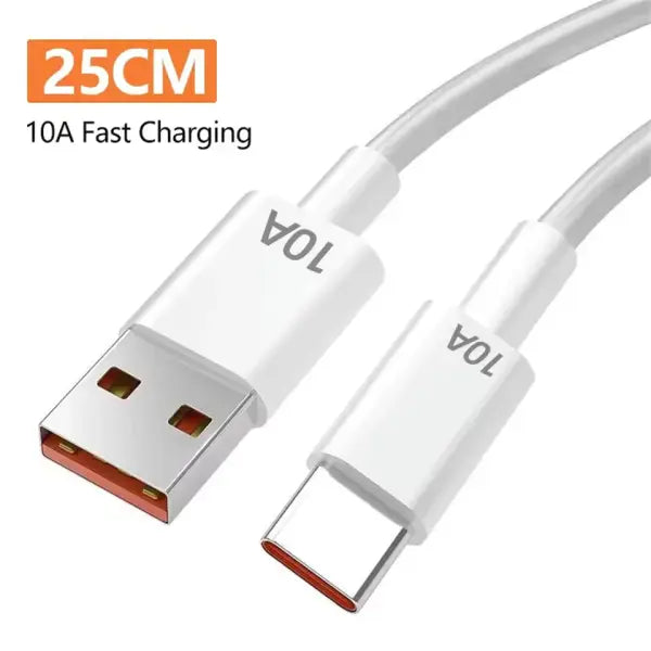 Fast charging USB charger fast 240W multi-port adapter for simultaneous device power - 0.25m 10A Cable