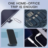 Multi USB Type Adapter Cable Kit 60W Charging Universal Set