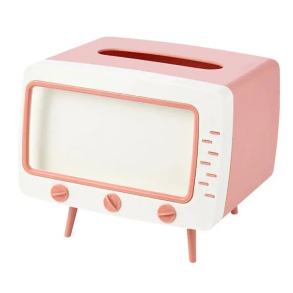 Multifunctional Desktop Paper Holder and Shape Tissue Storage Case - Himpall