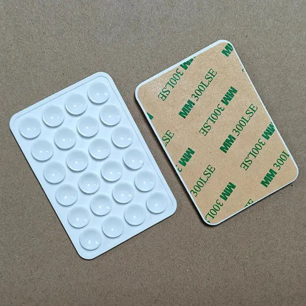Multifunctional Mobile Phone Silicone Suction Cup 24 Square Mobile Phone Single-Sided Case Anti-Slip Holder Mount