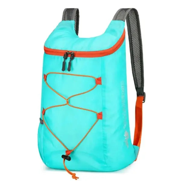 Vanaheimr Multifunctional Outdoor Folding Backpack Waterproof Sports Bag - Lake Blue