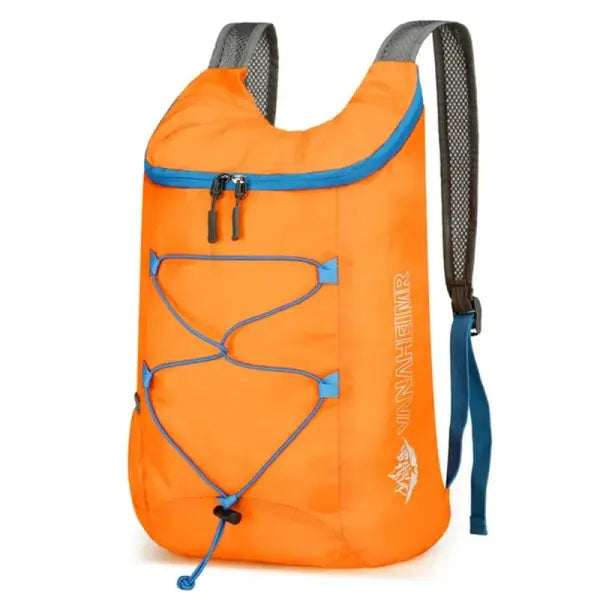 Vanaheimr Multifunctional Outdoor Folding Backpack Waterproof Sports Bag - Orange