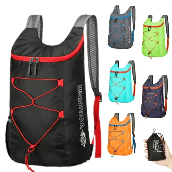 Vanaheimr Multifunctional Outdoor Folding Backpack Waterproof Sports Bag