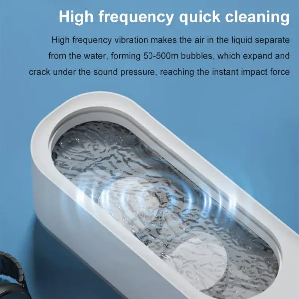 Multifunctional Vibration Cleaning Machine - Contact Lens, Watch, Jewelry & Teeth Cleaner - Himpall