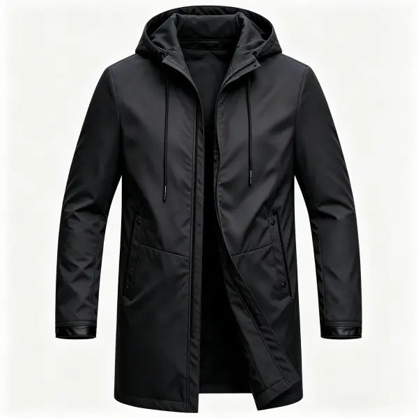 Polyester Winter Jacket Mid-Length Warm Casual Apparel - 903-1 / M