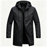 Polyester Winter Jacket Mid-Length Warm Casual Apparel - 903-1 / M