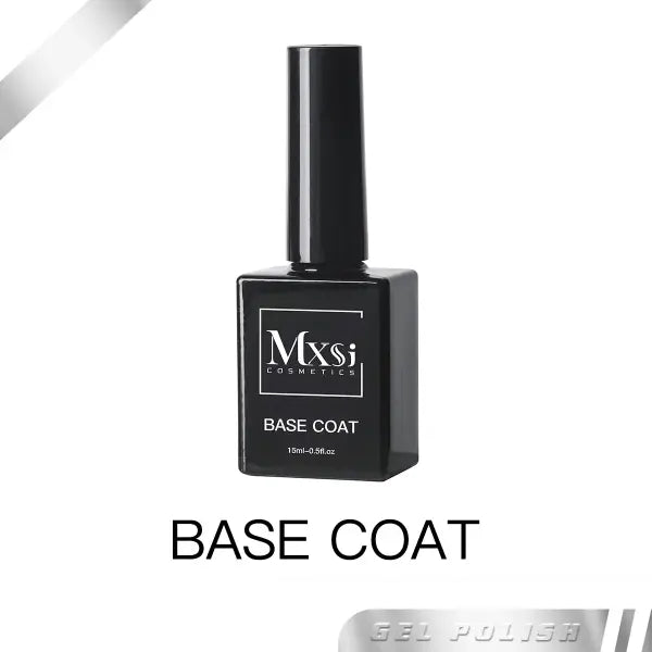 Mxsi 15ml Gel Nail Polish - Professional UV/LED Soak Off Nail Art Varnish & Top Coat - Mxsi Base / CHINA