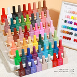 Mxsi 15ml Gel Nail Polish - Professional UV/LED Soak Off Nail Art Varnish & Top Coat