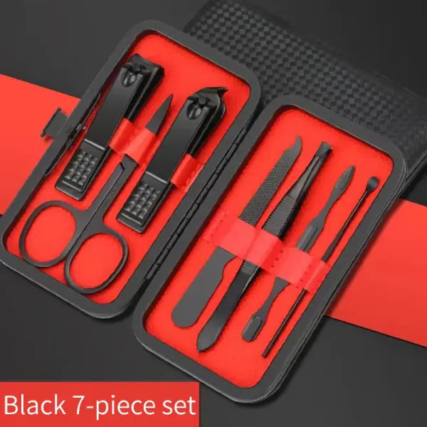 Nail Clipper Set Set Convenient Beauty Tools Nail Clipper Manicure Nail Trimmer Pedicure Knife Ear Peeling Knife Nail
