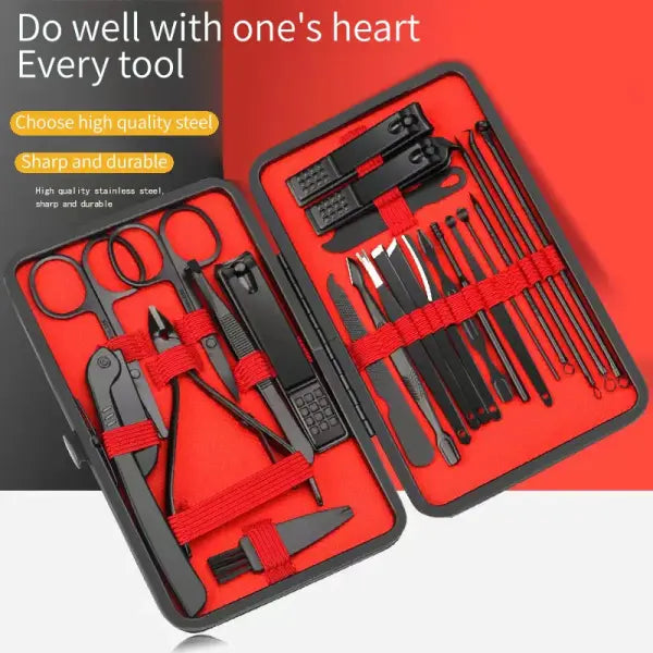 Nail Clipper Set Set Convenient Beauty Tools Nail Clipper Manicure Nail Trimmer Pedicure Knife Ear Peeling Knife Nail