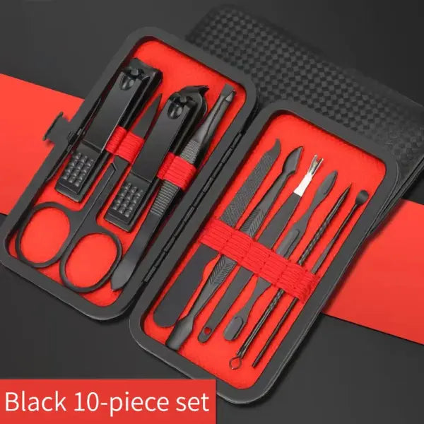 Nail Clipper Set Set Convenient Beauty Tools Nail Clipper Manicure Nail Trimmer Pedicure Knife Ear Peeling Knife Nail