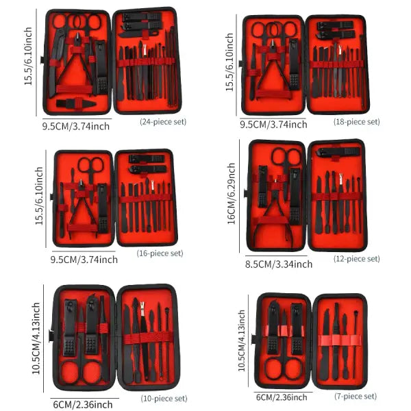 Nail Clipper Set Set Convenient Beauty Tools Nail Clipper Manicure Nail Trimmer Pedicure Knife Ear Peeling Knife Nail