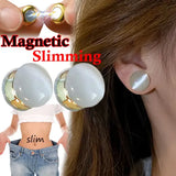 Natural Opal Magnetic Earrings Healthcare Weight Loss Slimming Non Piercing Ear Clip Earrings Stimulating Acupoints