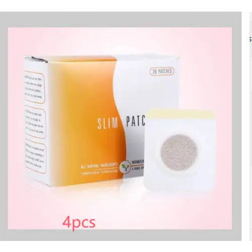 Navel Belly Button Patch Slimming Patch Abdomen Magnetic Detox Sticker - 30 Pcswith Box 4pcs