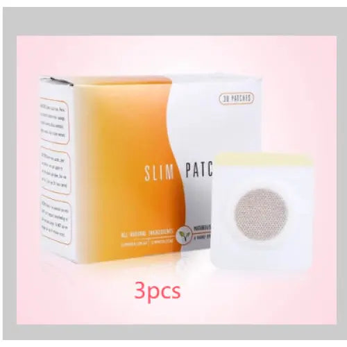 Navel Belly Button Patch Slimming Patch Abdomen Magnetic Detox Sticker - 30 Pcswith Box 3pcs